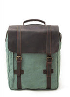 Urbs waxed canvas backpack, blue