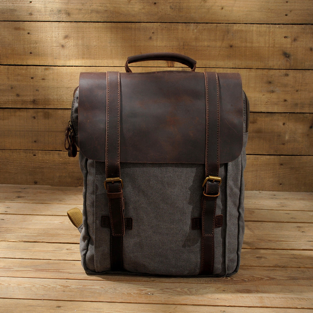 Urbs waxed canvas backpack